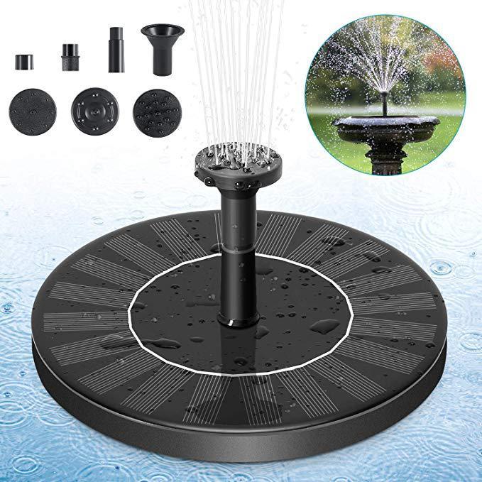 Solar Fountain Outdoor Garden Classic Round π¨π³