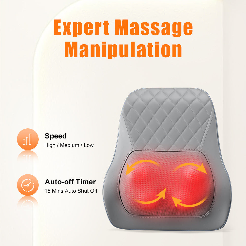 Home Use Multi-Function Massage Pillow for Neck, Shoulder, Waist, and Back with Electric Massager for Shoulder and Cervical Care 🇨🇳