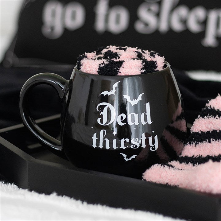 Dead Thirsty Mug and Socks Set π¬π§