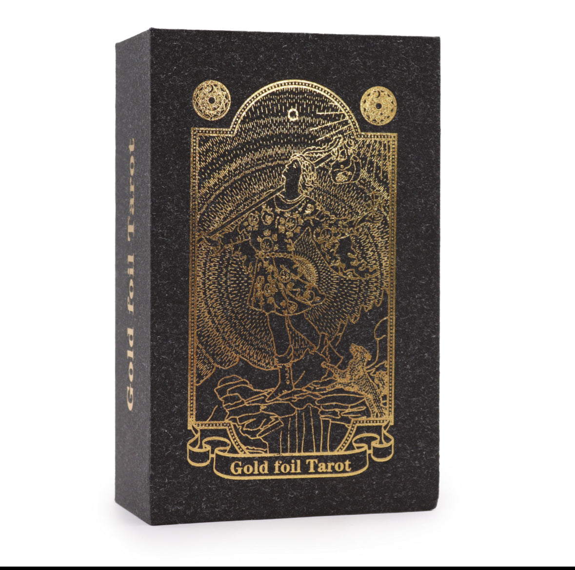 Gold Foil Tarot Set with Book - Gift Box π¬π§