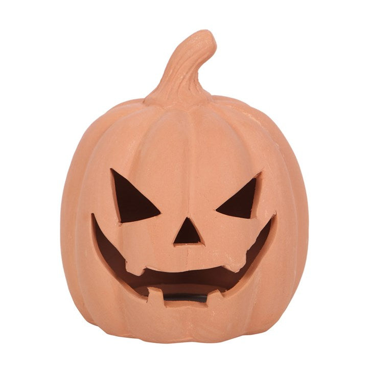12.5cm Terracotta Pumpkin Ornament 🇬🇧
