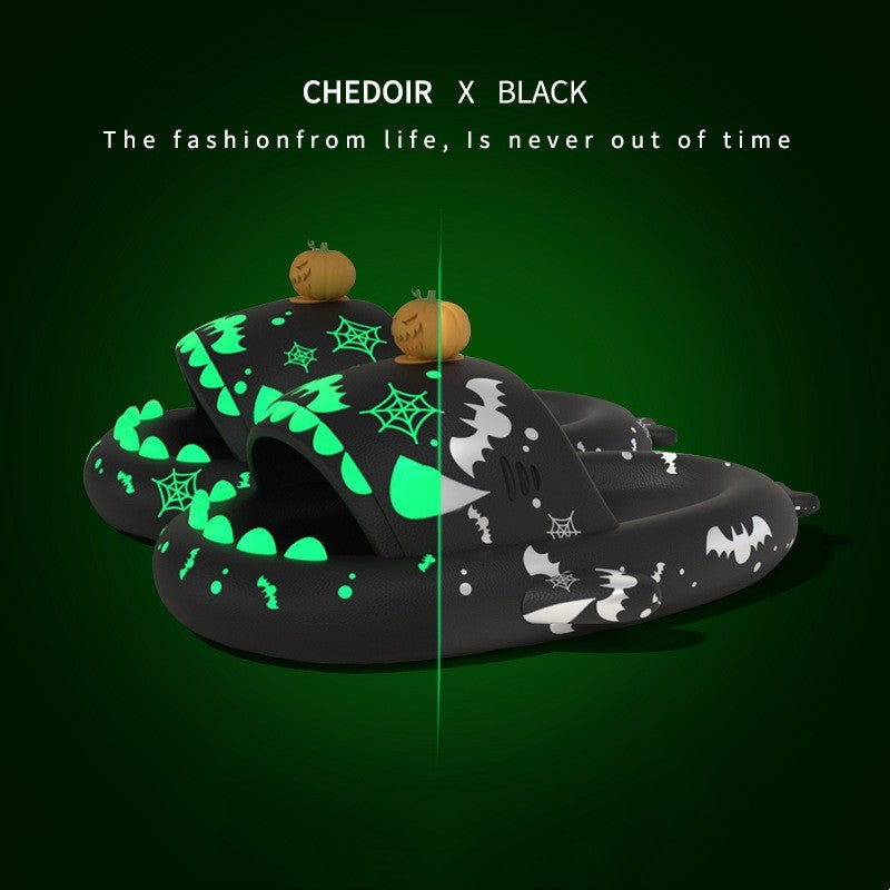 Halloween And Christmas Luminous Shark Sliders π¨π³