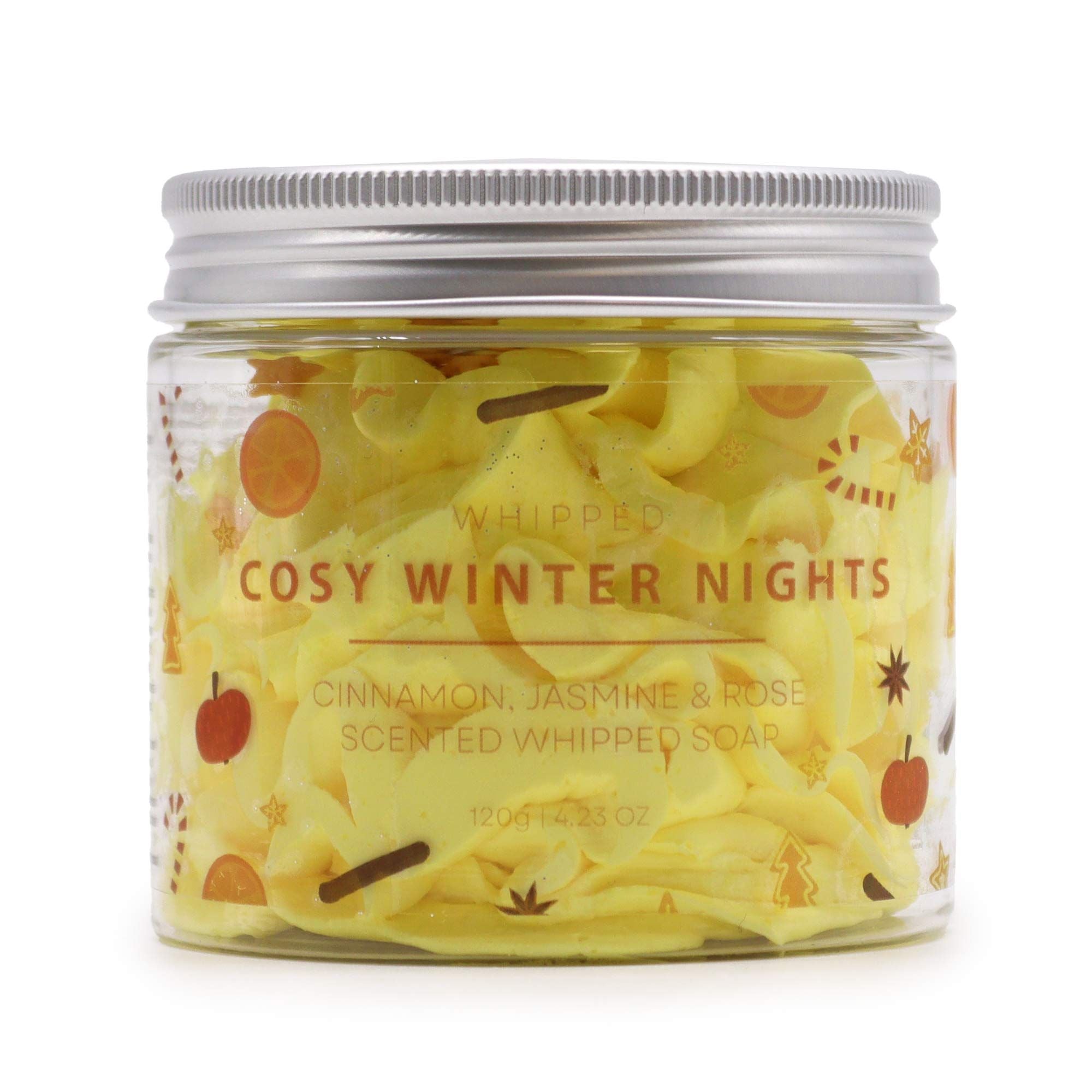 Cosy Winter Nights Whipped Soap 120g 🇬🇧