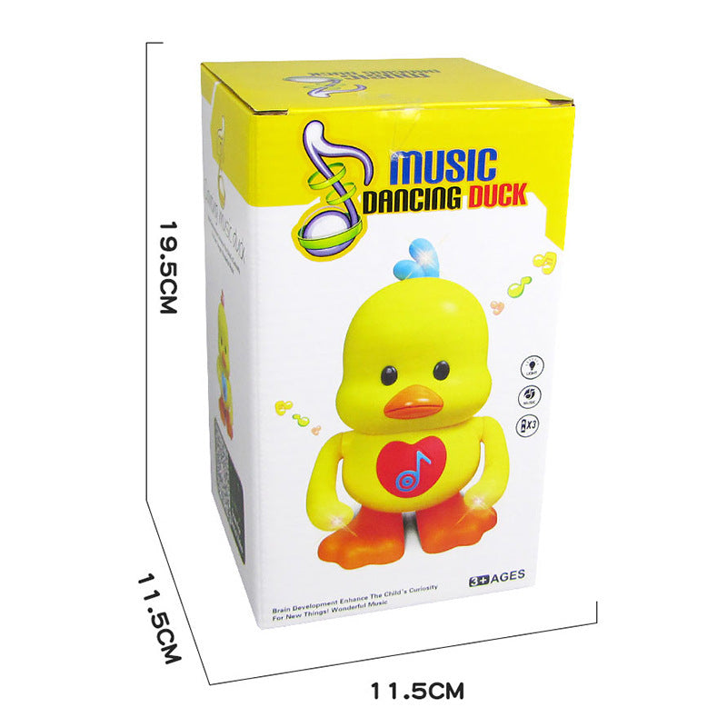 Dancing Duck Music Light Electric Doll Children's Toys 🇨🇳