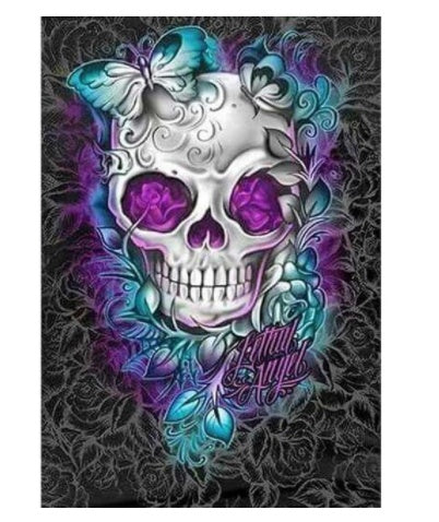 Diamond Painting Horror Skull Art Mosaic Home Wall Decoration 🇨🇳
