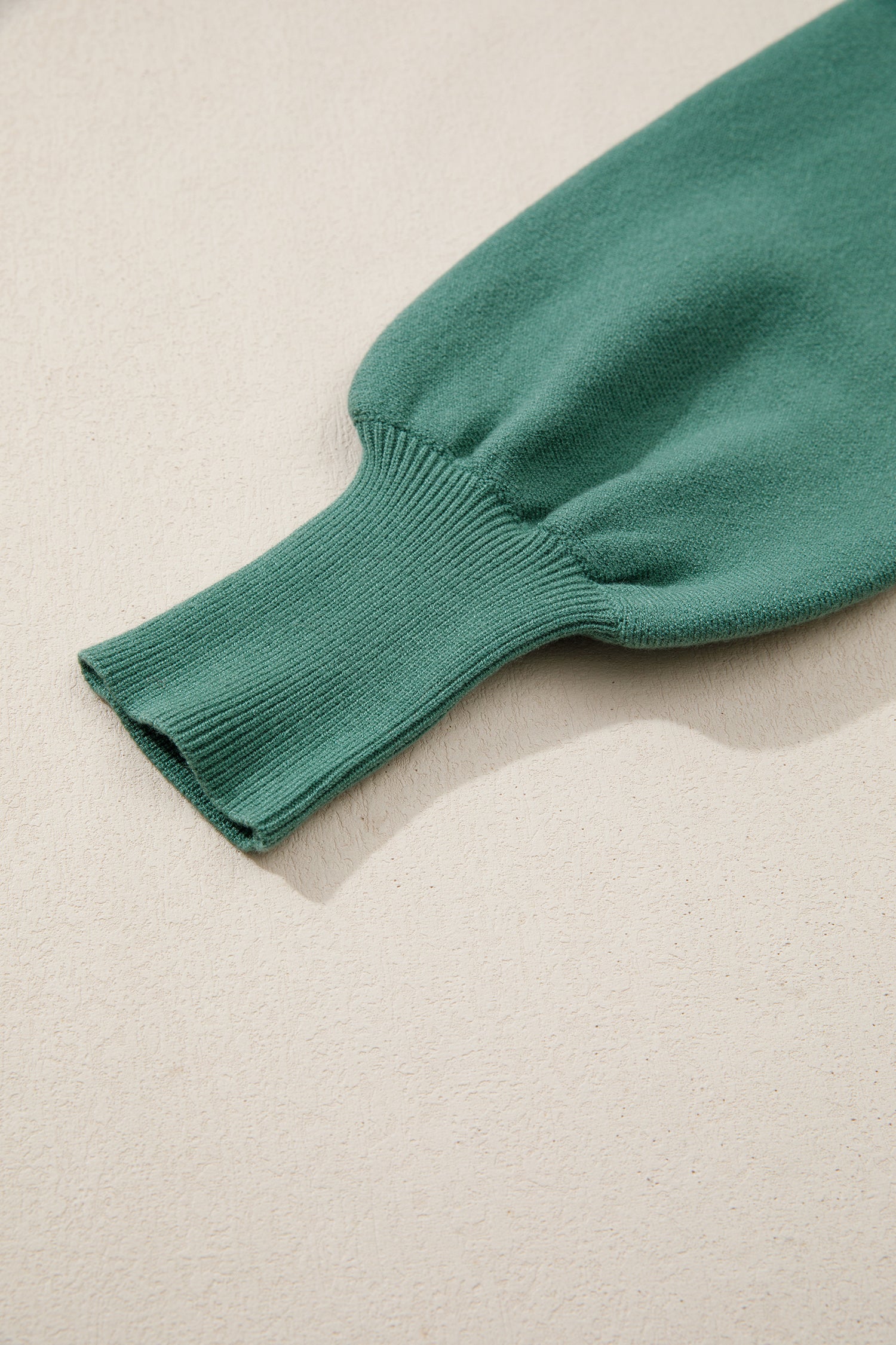 Blackish Green HO HO HO MERRY CHRISTMAS Drop Shoulder Loose Sweater 🇺🇸