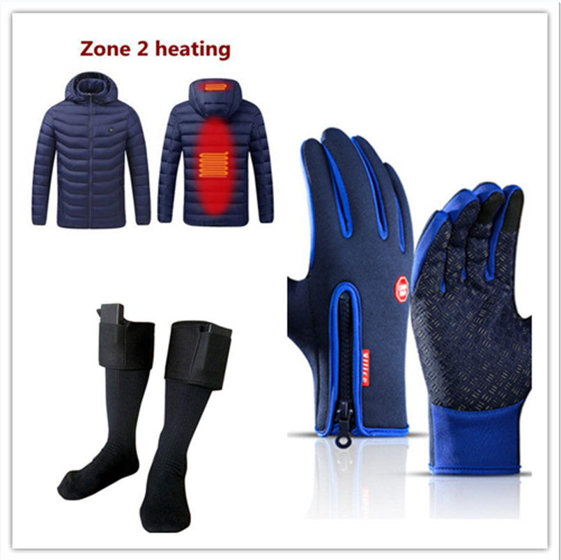 Touch Screen winter Sliding Waterproof Sports Gloves With Fleece 🇨🇳