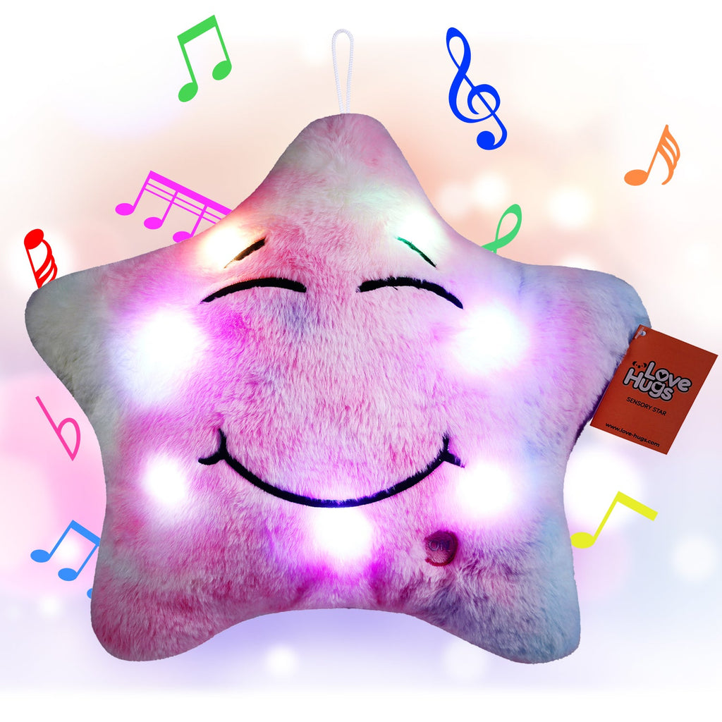 Sensory Star Musical Light Up Plush Toy 🇬🇧