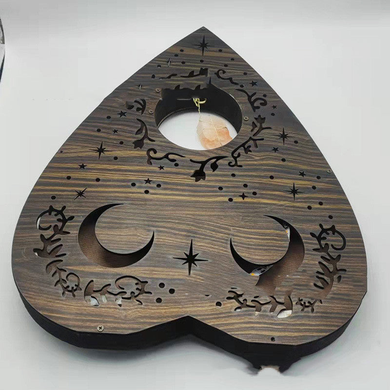 Creative Love Crystal Lamp Wooden Craft Decoration 🇨🇳