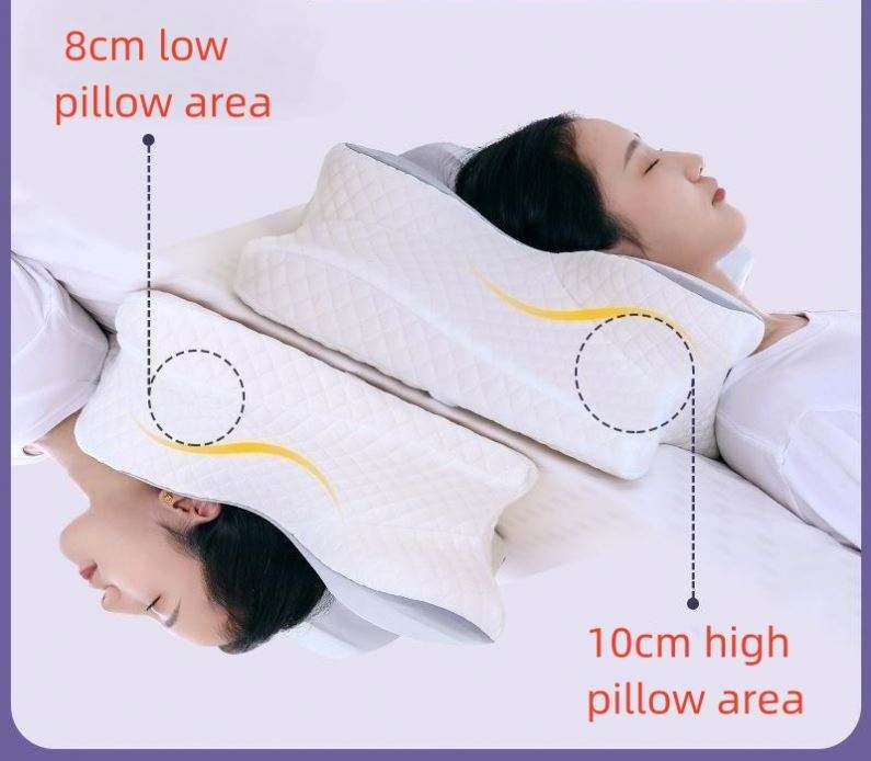 Ergonomic Cervical Pillow For Sleeping Orthopedic Support Pillows Odorless Contour Neck Pain Memory Foam 🇨🇳