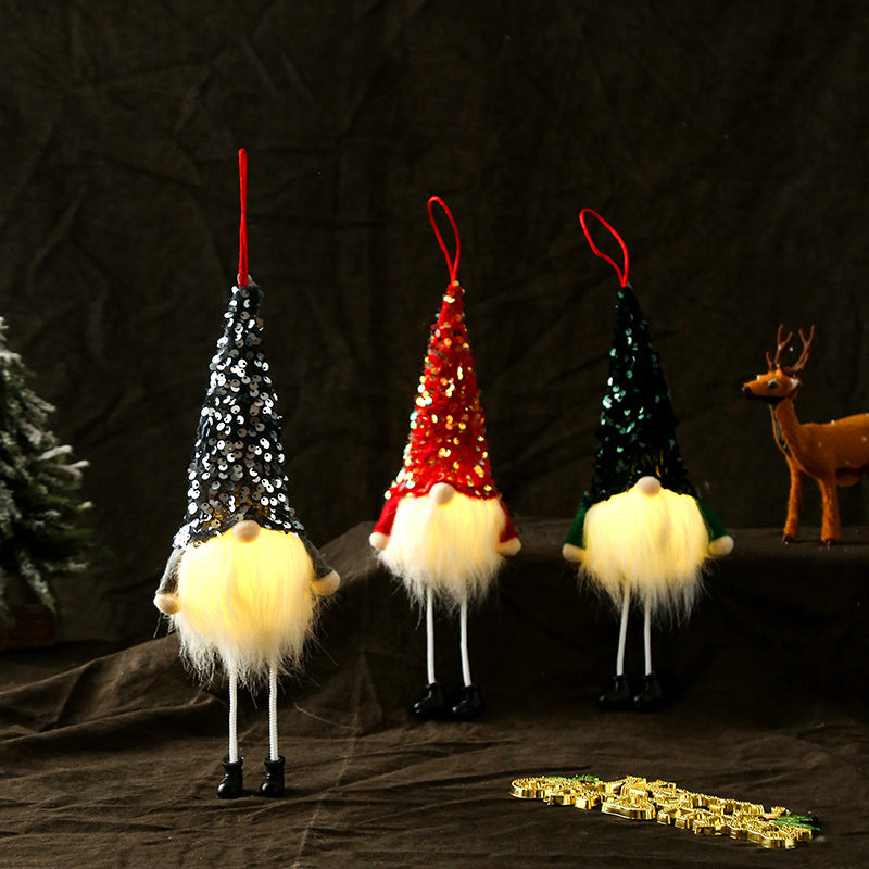 Christmas Long-legged Faceless Glowing Doll 🇨🇳