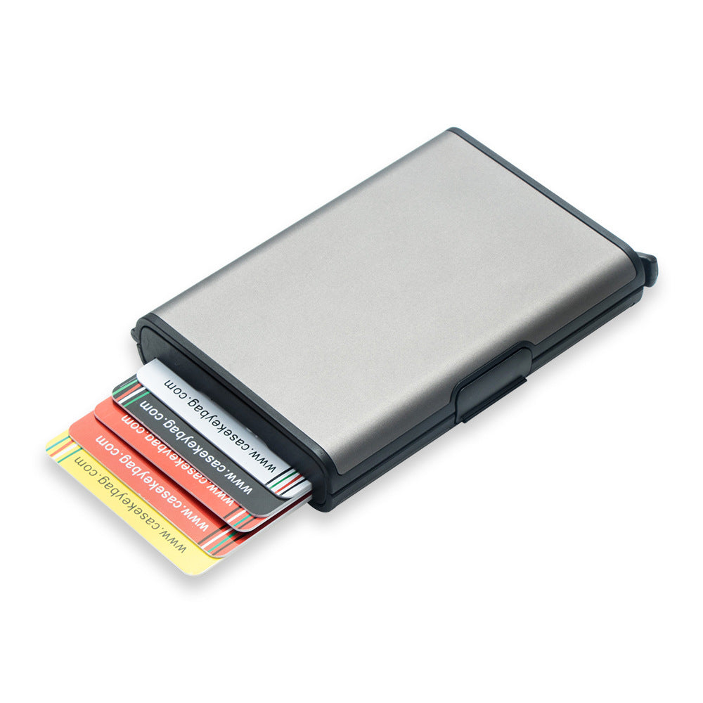 RFID Aluminum Alloy Automatic Pop-up Storage Box Coin Paper Money 🇨🇳