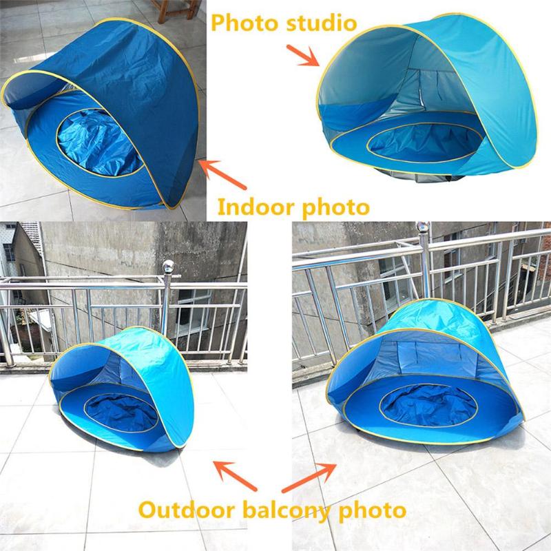 Baby Beach Tent Portable Shade Pool UV Protection Sun Shelter For Infant 🇨🇳