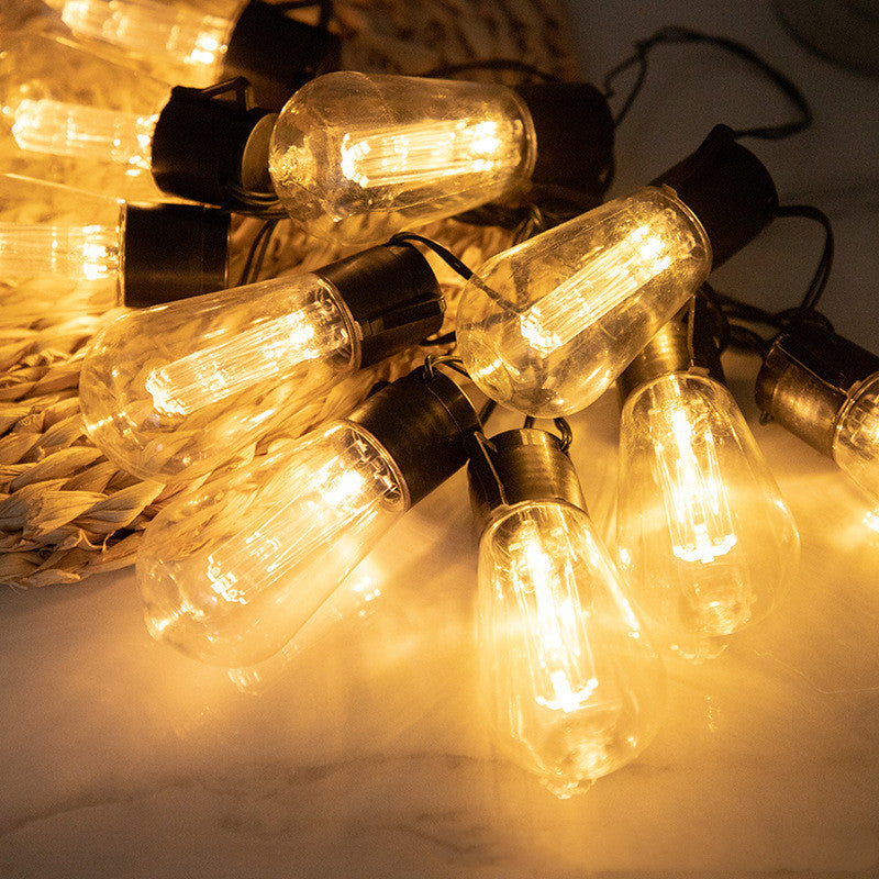Solar Water Drop Bulb Lantern Outdoor Garden  Wedding Lights 🇨🇳