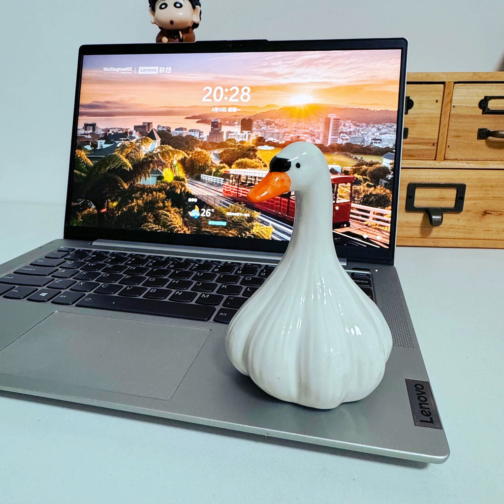 Creative Ceramic Duck Healing Desktop Ornaments 🇨🇳