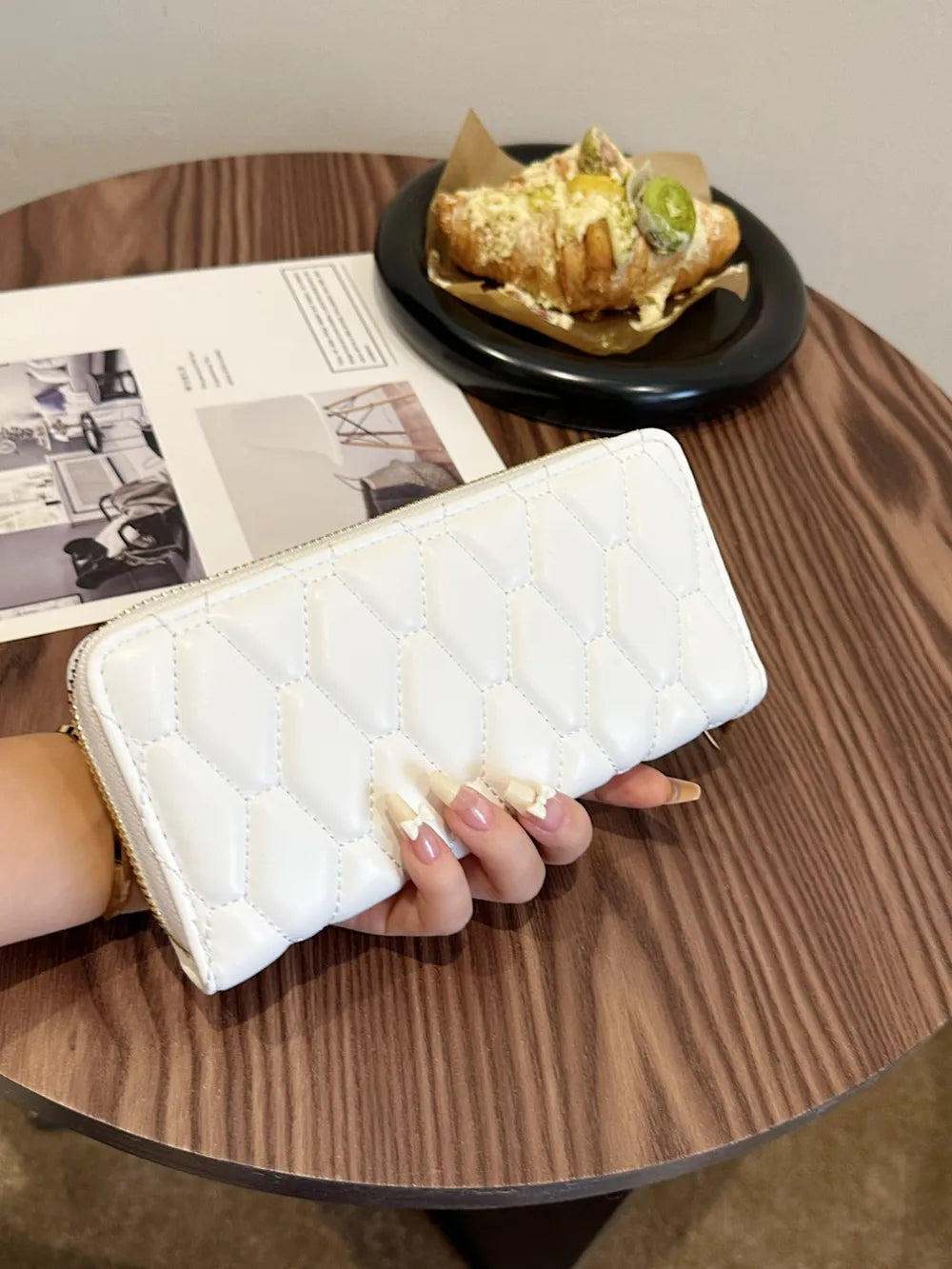 PU Leather Solid Color Wallet 🇨🇳