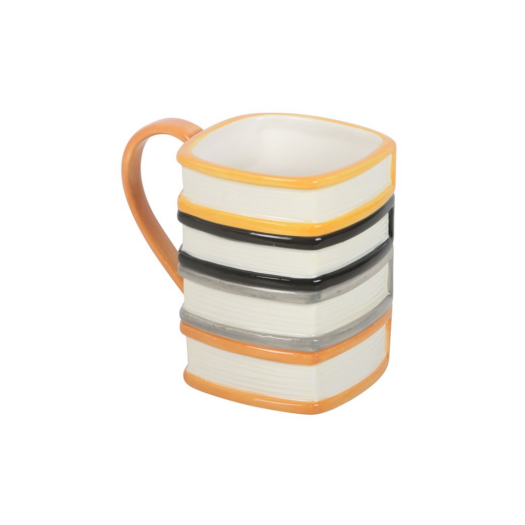 The Haunted Library Book Stack Mug 🇬🇧