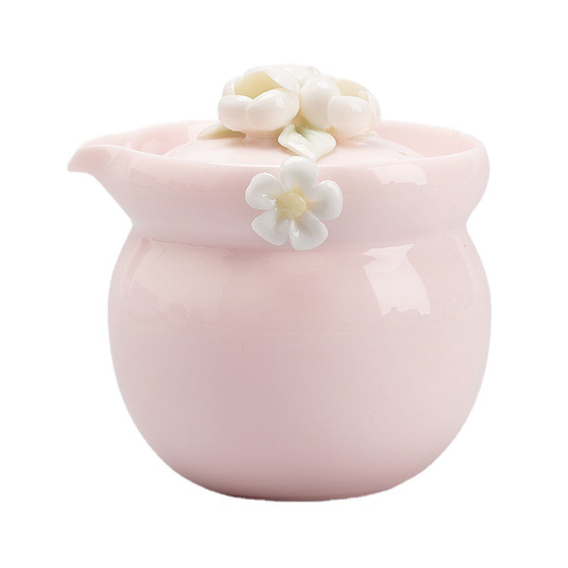 Ceramic Small Teapot Brewing Tea Pot Anti-Scalding Hand Grasp Pot 🇨🇳