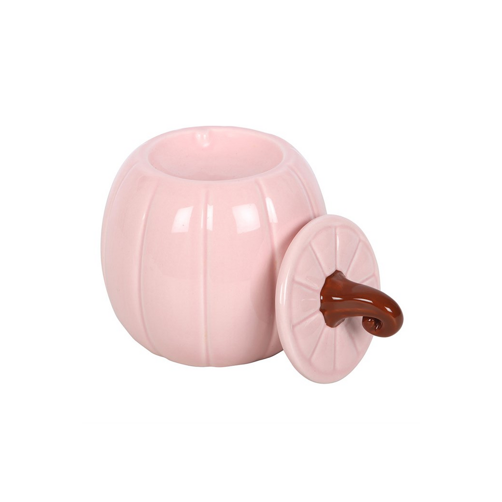 Pink Curly Pumpkin Oil Burner 🇬🇧