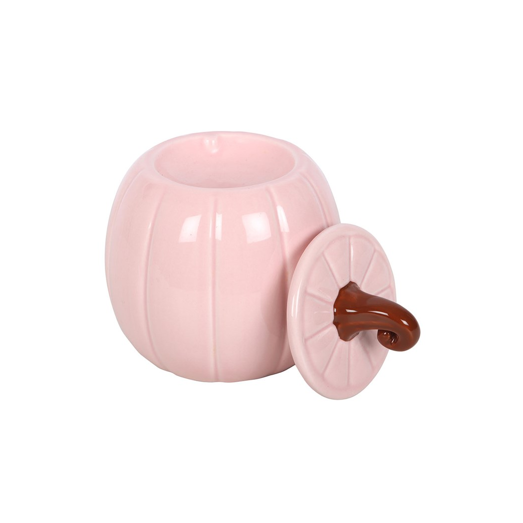 Pink Curly Pumpkin Oil Burner 🇬🇧