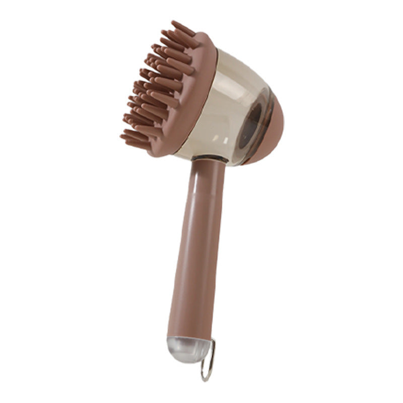 Massage Brush For Pets Silicone Bath Brush Pet Products 🇨🇳