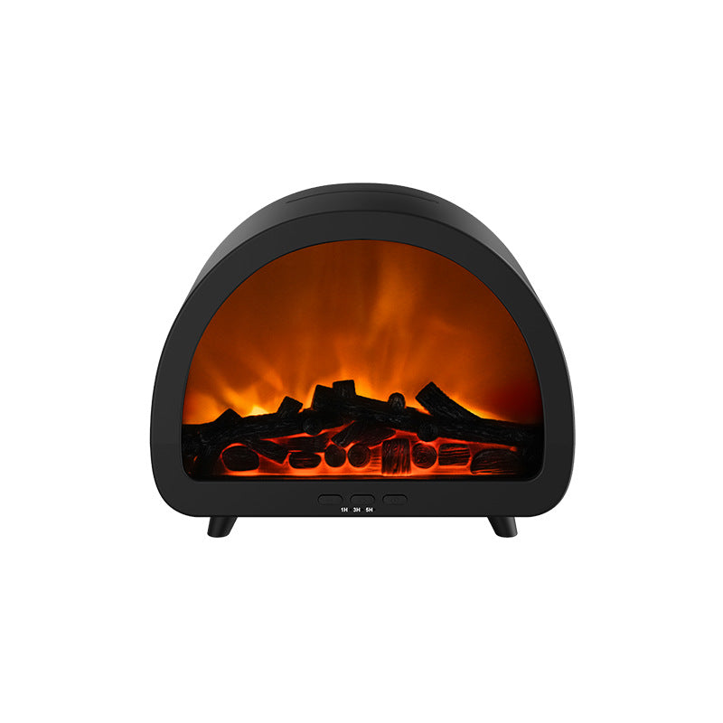 Fireplace Flame Aroma Diffuser Desktop Remote Control Colorful Atmosphere Light 🇨🇳