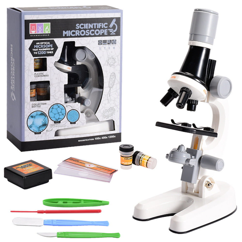 Children's Microscope Scientific Biological Specimen Educational Toys 🇨🇳