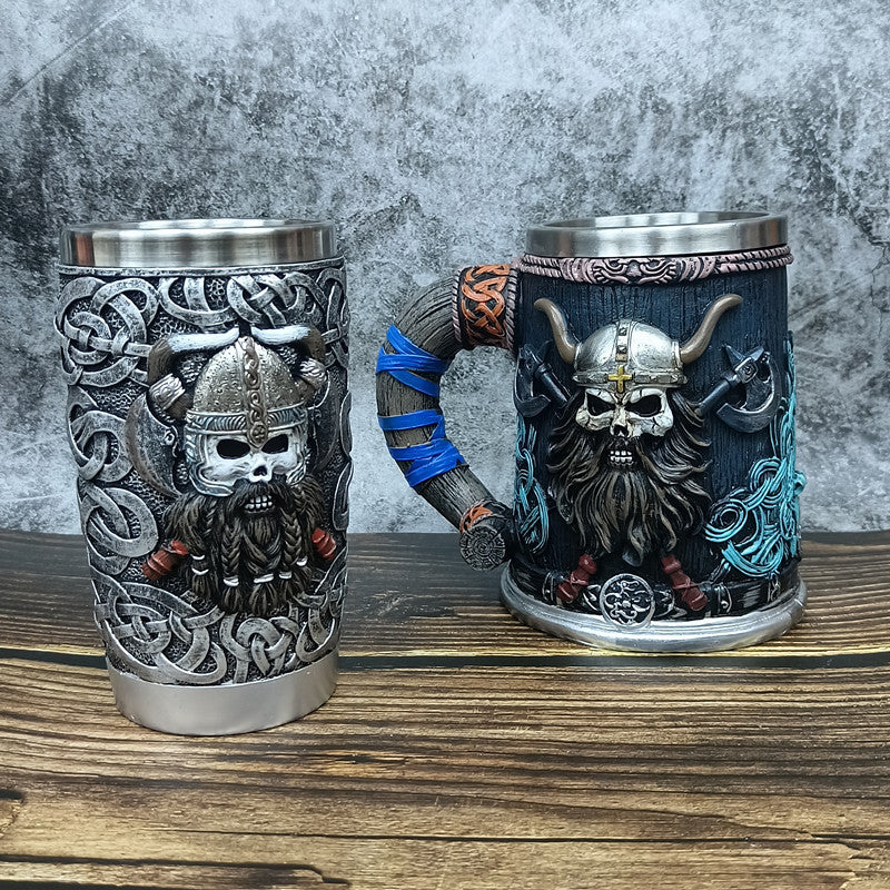 Vintage Viking Coffee Cup Personality 🇨🇳