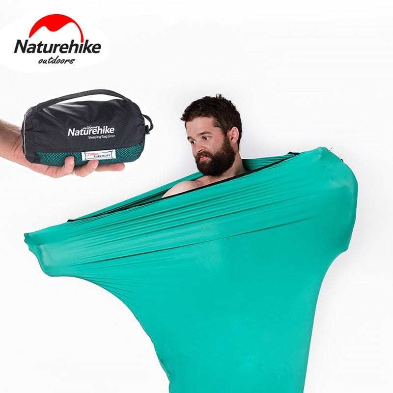 Naturehike High Quality Outdoor Travel High Elasticity Sleeping Bag Liner Portable Carry Sheet 🇨🇳