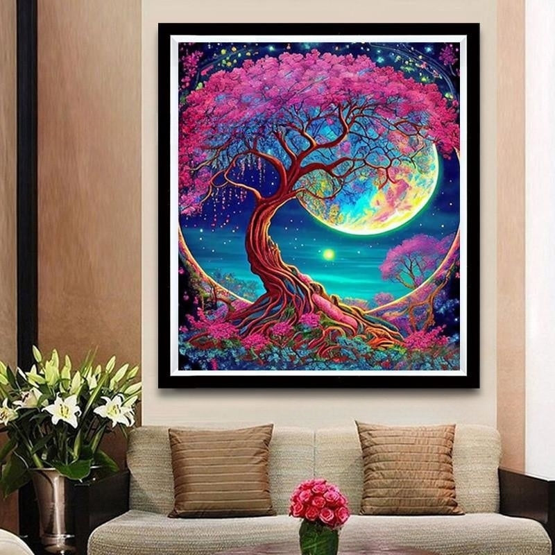 Diy Full Diamond Cross Stitch Living Room Decorative Painting 🇨🇳