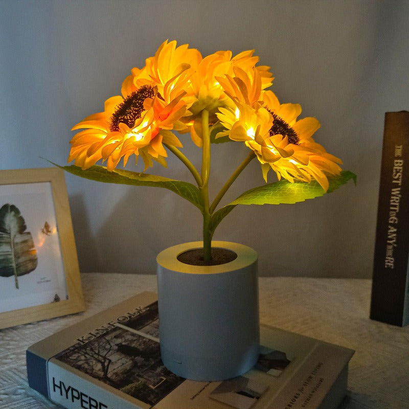 Rechargeable Sunflower LED Simulation Light 🇨🇳