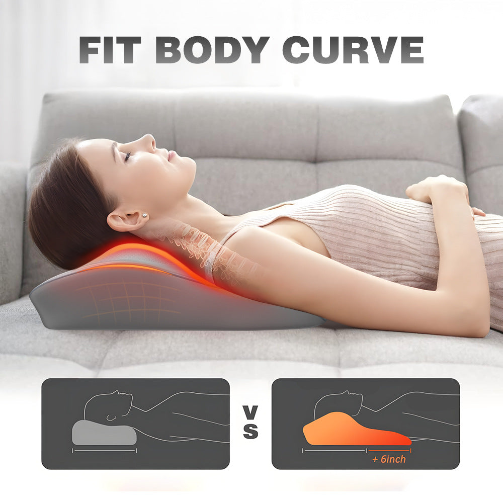 Home Use Multi-Function Massage Pillow for Neck, Shoulder, Waist, and Back with Electric Massager for Shoulder and Cervical Care 🇨🇳