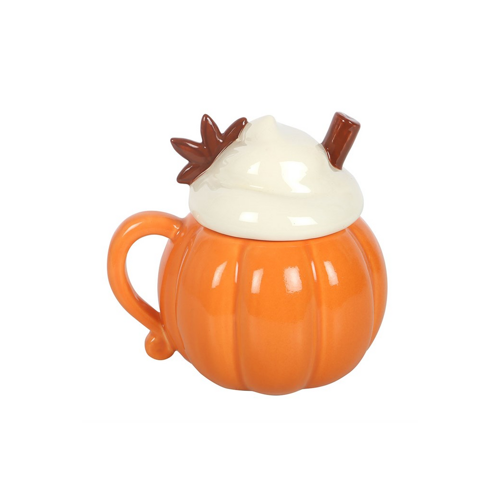 Pumpkin Cream Lidded Mug 🇬🇧