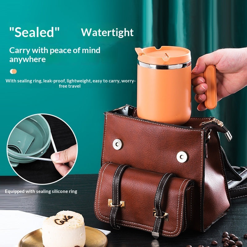 Double-layer Insulated Thermal Lid Coffee Mug 🇨🇳