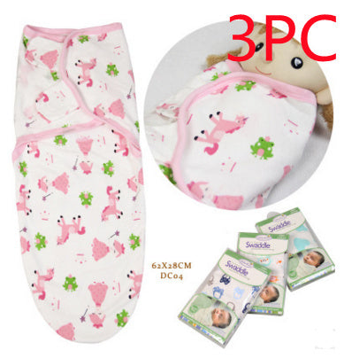 Cotton baby baby wrapped towel, cartoon baby sleeping bag, anti startled baby and baby products 🇨🇳
