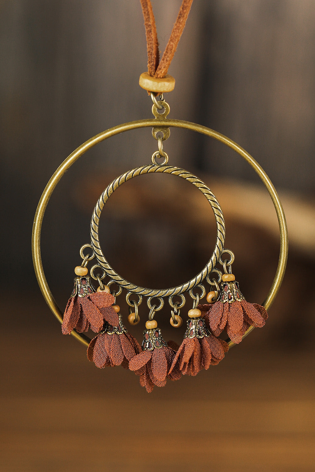 Multicolor 3pcs Bohemian Retro Tasseled Pendant Necklace 🇨🇳