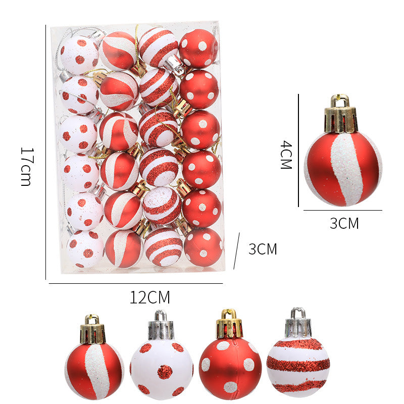 Christmas tree bauble decorations mini 🇨🇳