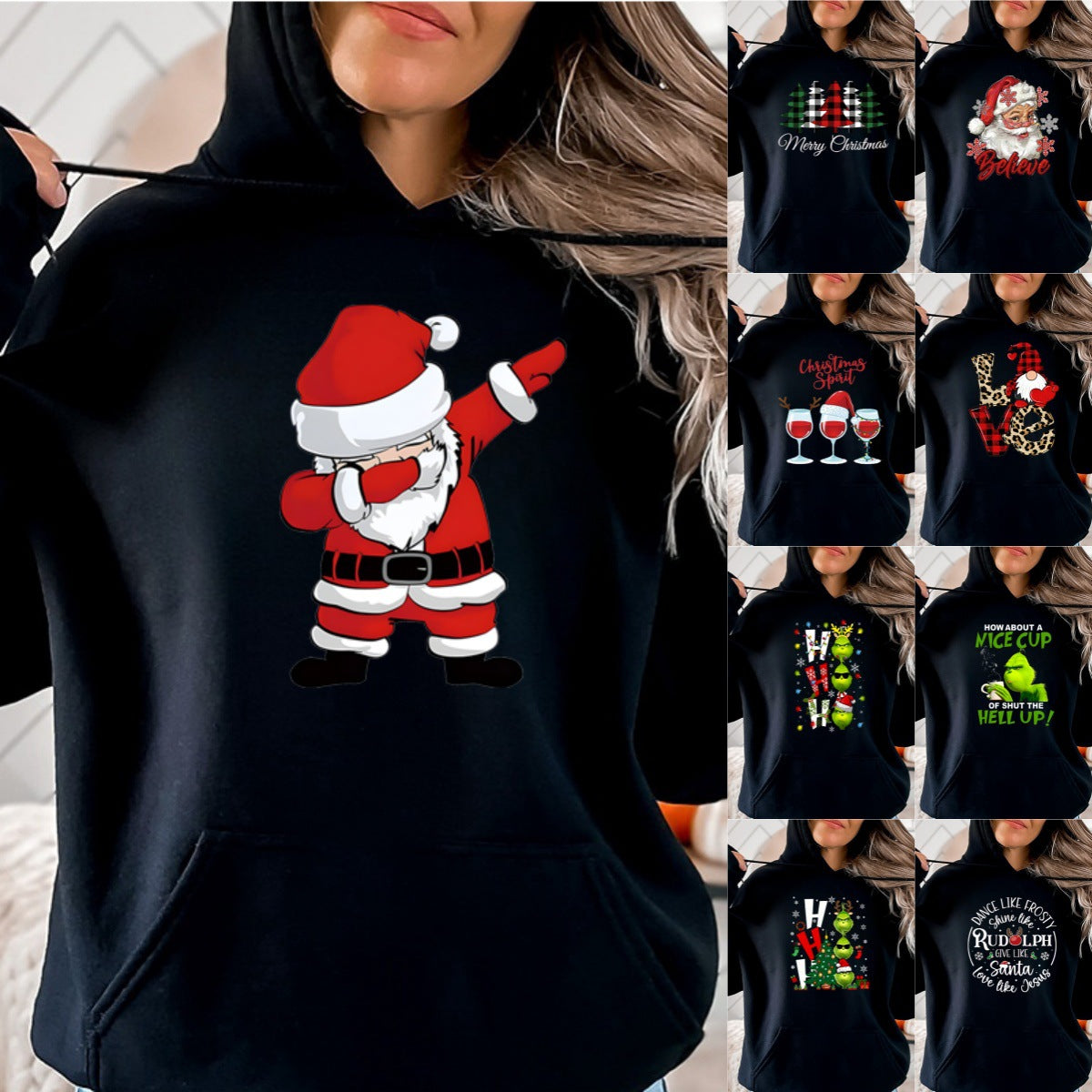 Women's Hooded Christmas Sweatshirt 🇨🇳