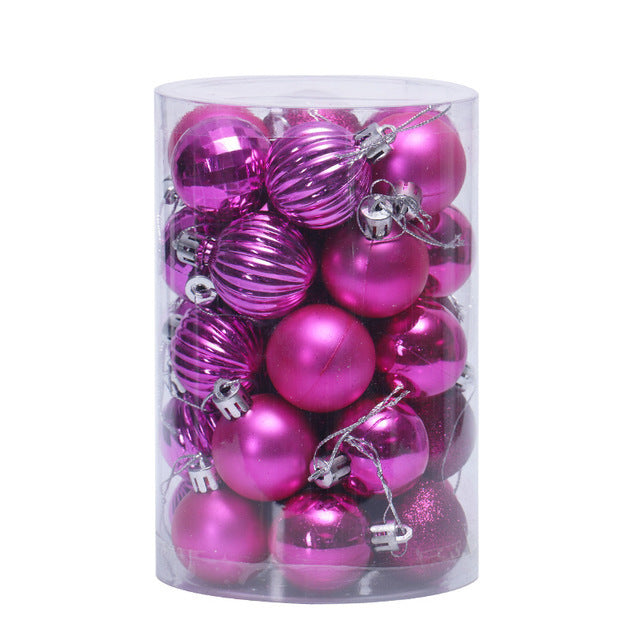 34 Christmas Ball Set 4cm Christmas Ornaments 🇨🇳