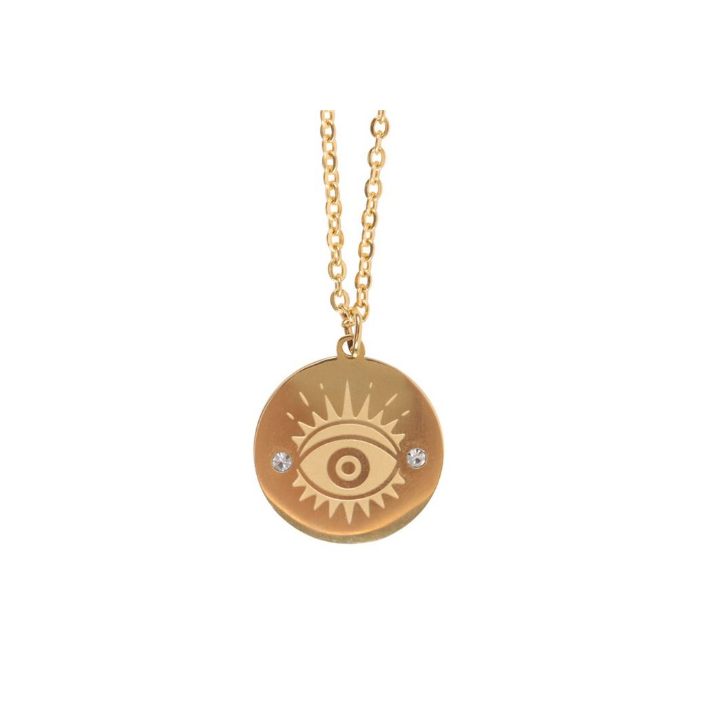 All Seeing Eye Necklace & Dish Gift Set 🇬🇧