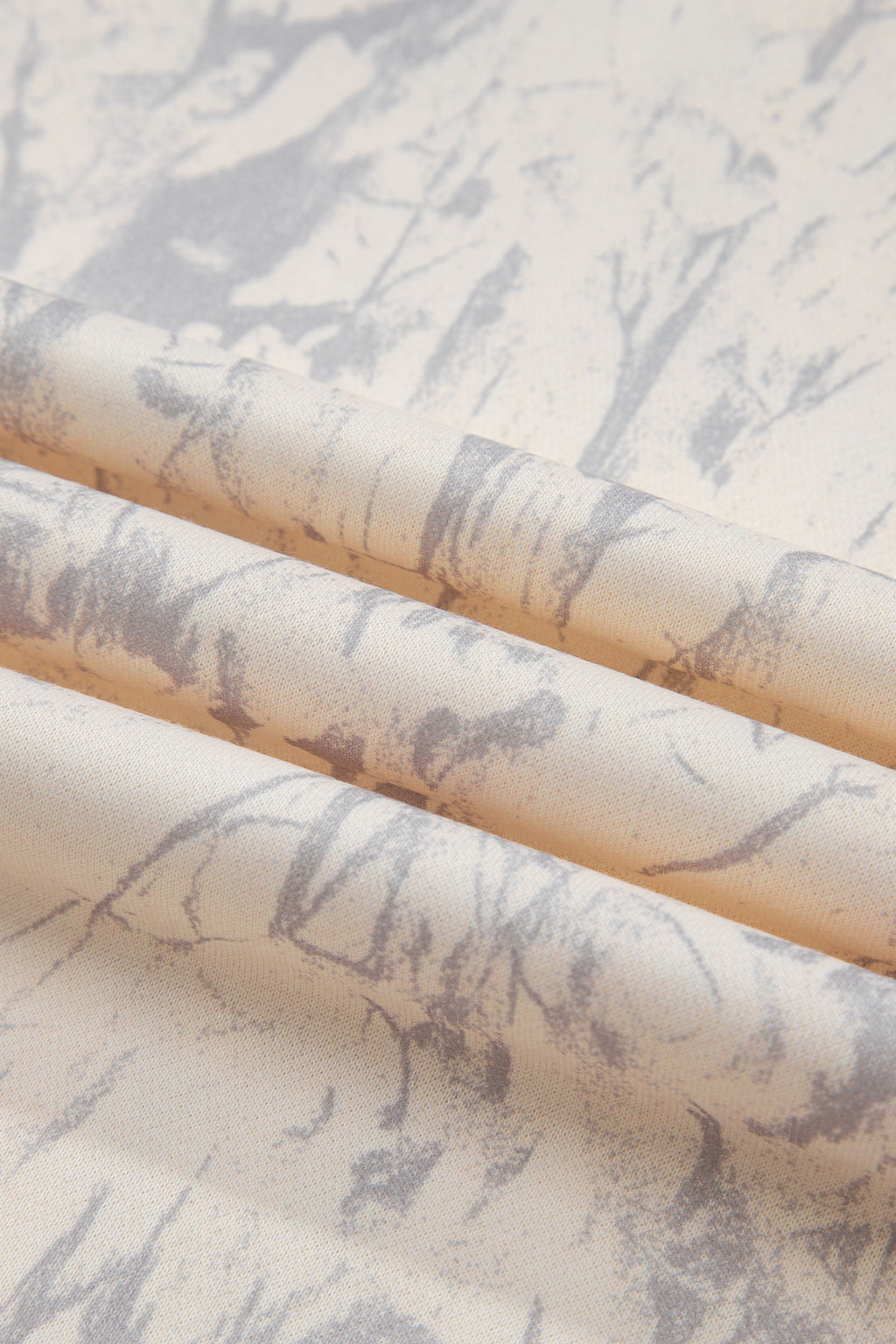 Khaki Camo Mock Neck Baggy Sweatshirt 🇺🇸