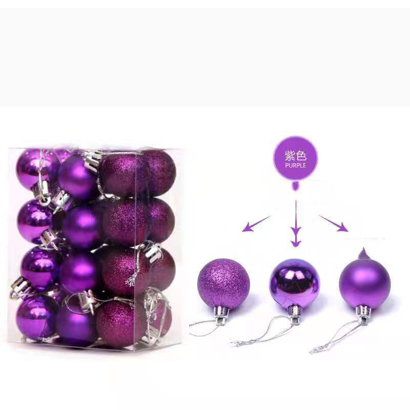 3cm Festive Christmas Ball Blow Molding Electroplating Ball 🇨🇳