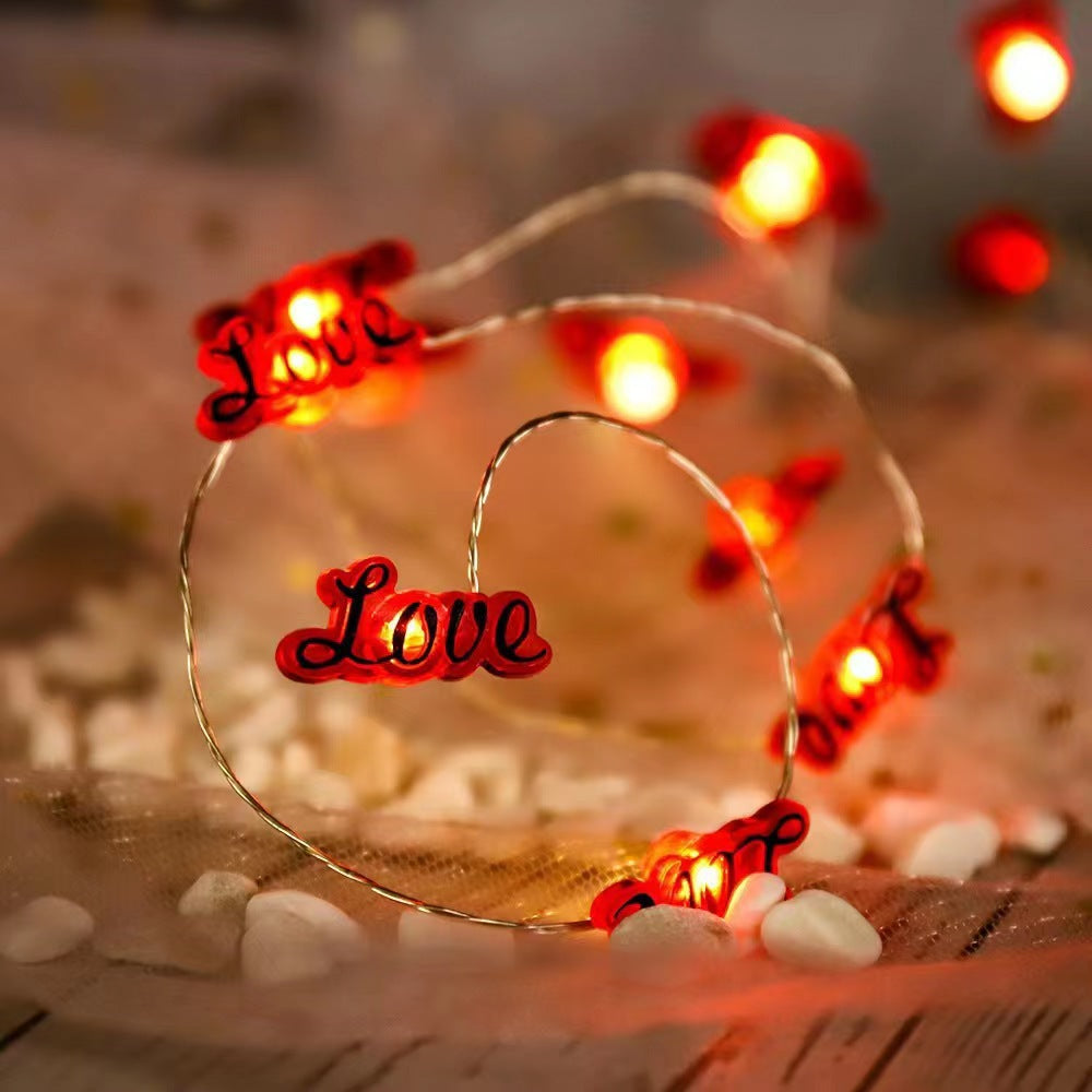 Decorative Lamp Love Rose Holiday Layout Ambience Light 🇨🇳