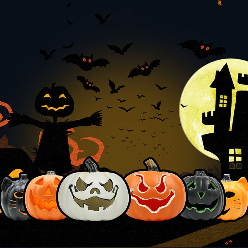 Halloween Pumpkin Lamp Atmosphere Decoration Halloween 🇨🇳