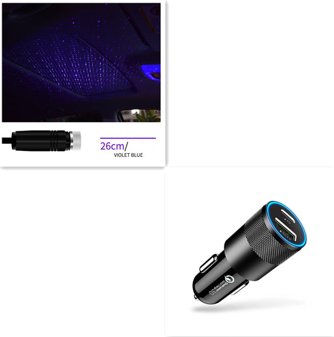 Star Light Projector Party Lights USB LED Light Interior Lighting LED Interior Car Lights Starry Sky Galaxy Night Lights 🇨🇳