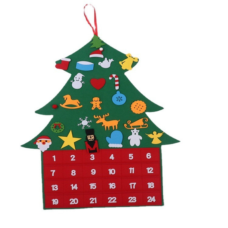 Creative Felt Christmas Tree Pendant Ornaments Gifts 🇨🇳