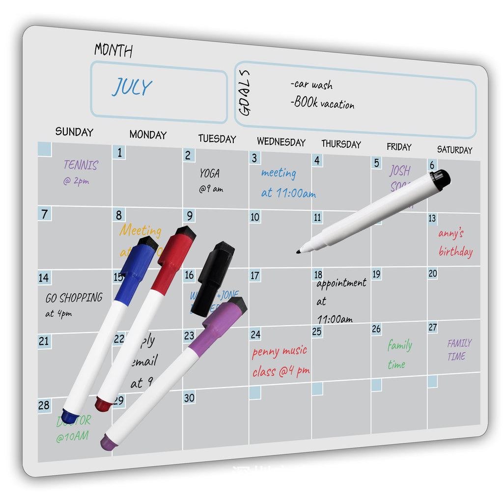 A3 Month Week Planner Magnetic Calendar Refrigerator Magnet 🇨🇳