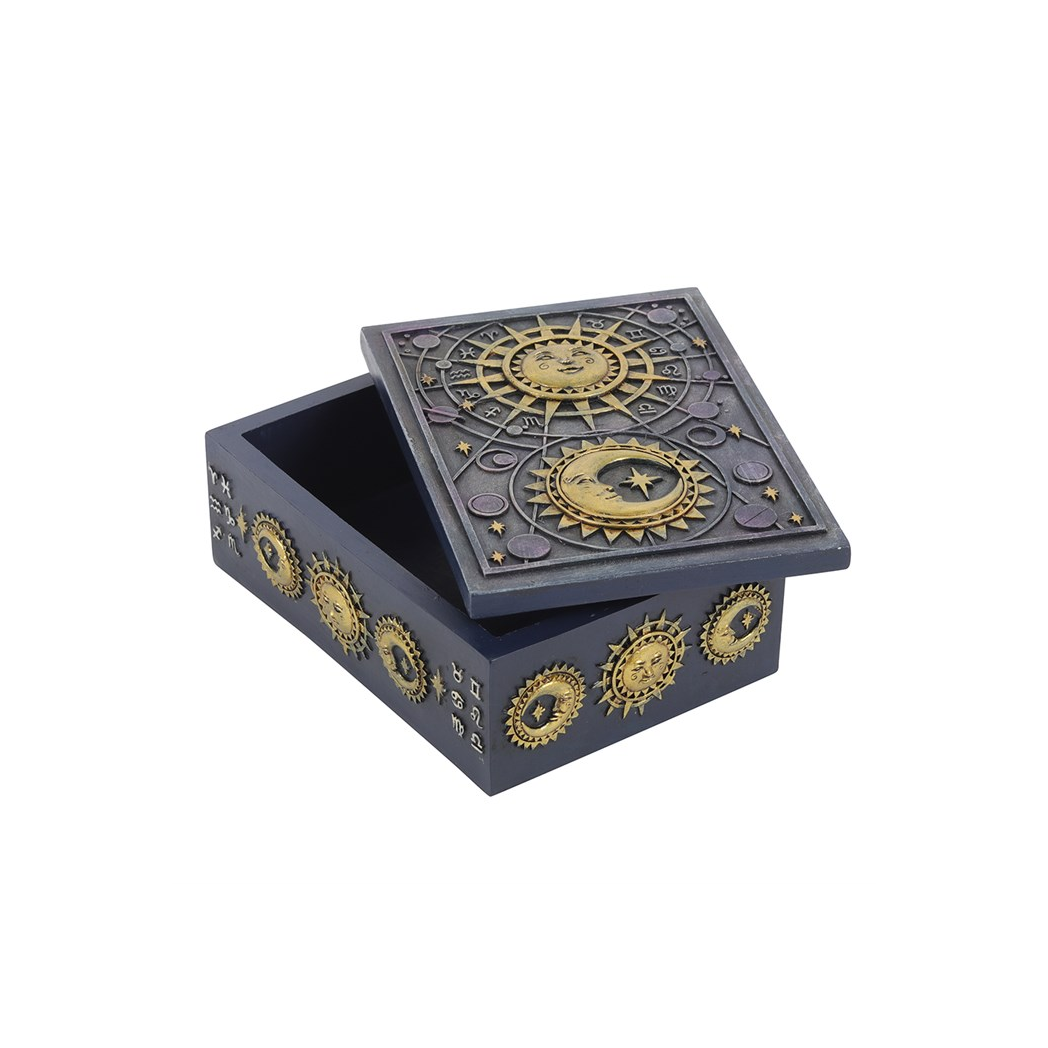 Sun and Moon Resin Storage Box 🇬🇧