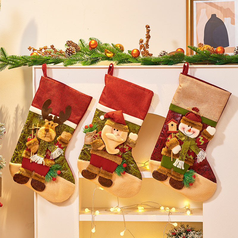 Christmas Decorations Large Cartoon Candy Bag 🇨🇳