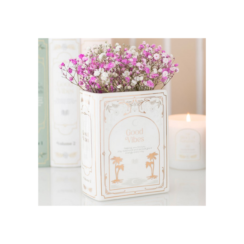 White Book Shaped Vase 🇬🇧